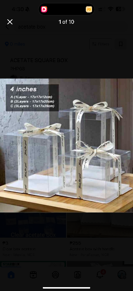 Acetate Box